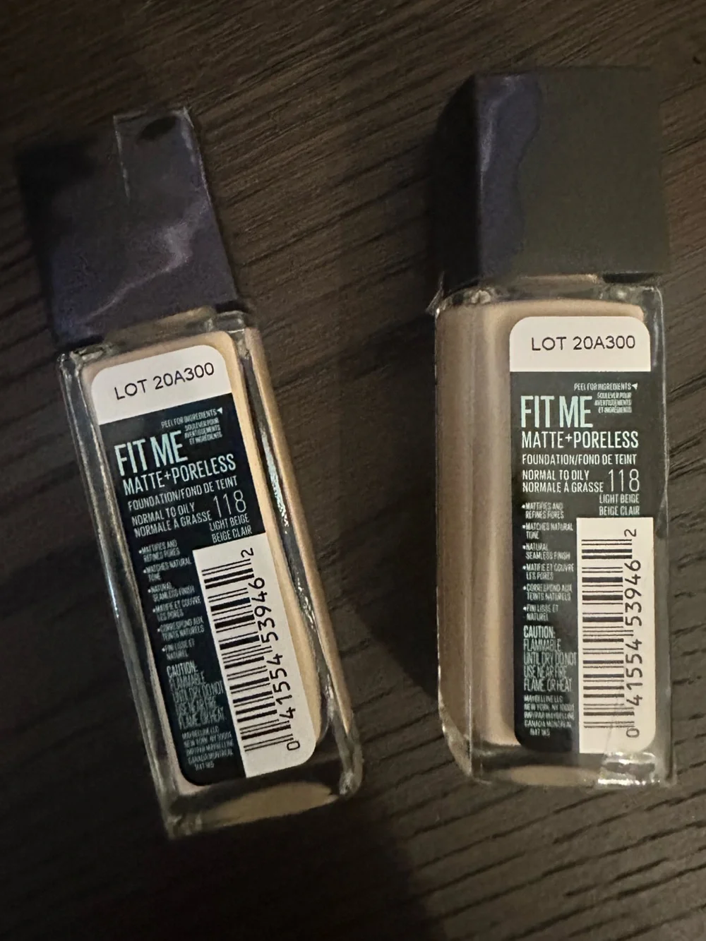 Maybelline Fit Me Matte + Poreless Foundation - 118 light beige color (2)